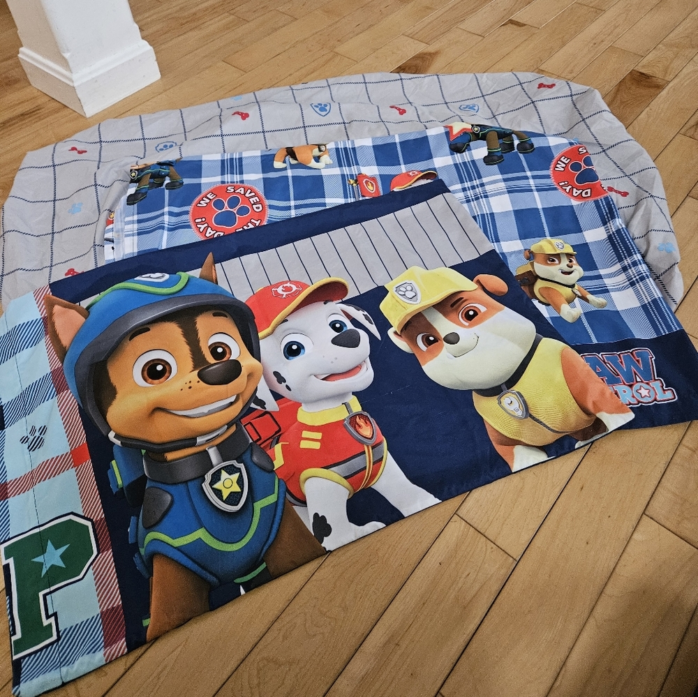 Paw Patrol twin bedding set